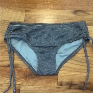 Silver bikini bottom